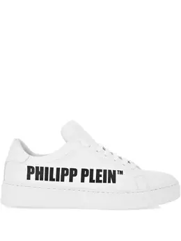 Philipp Plein: Белые кроссовки 