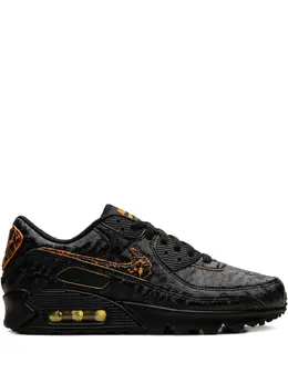 Nike: Чёрные кроссовки  Air Max 90