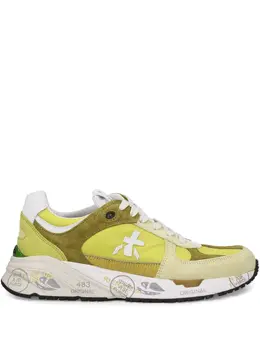 Premiata: Жёлтые кроссовки  Mased