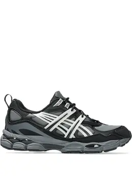 ASICS: Чёрные кроссовки  Gel