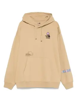 The North Face: Бежевая толстовка  Mountain