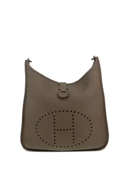 Hermès Pre-Owned: Серебристая сумка 