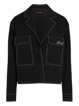 Karl Lagerfeld: Чёрный жакет 