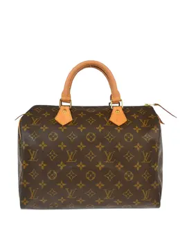 Louis Vuitton Pre-Owned: Коричневая сумка 