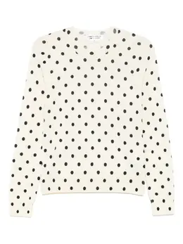 Comme Des Garçons Comme Des Garçons: Бежевый свитер 