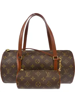 Louis Vuitton Pre-Owned: Коричневая сумка-шоппер 