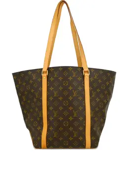 Louis Vuitton Pre-Owned: Коричневая сумка-шоппер 