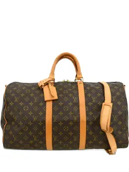 Louis Vuitton Pre-Owned: Коричневая сумка 