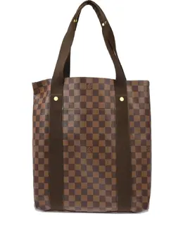 Louis Vuitton Pre-Owned: Коричневая сумка-шоппер 