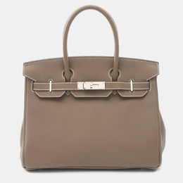 Hermes: Коричневая сумка  Birkin 30