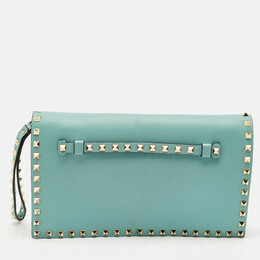 Valentino: Светлый клатч  Rockstud