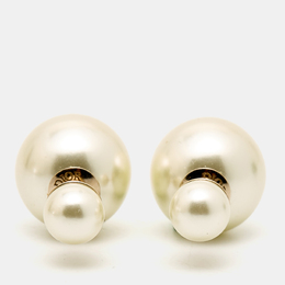 Dior: Серьги 