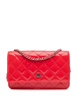 CHANEL Pre-Owned: Красный кошелёк 