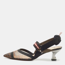 Fendi: Многоцветные туфли  Colibri