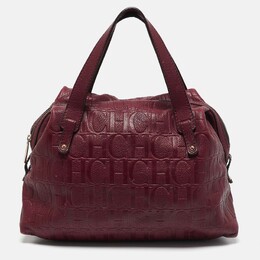 Carolina Herrera: Бордовая сумка 