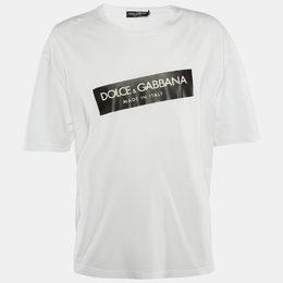 Dolce & Gabbana: Белая футболка  T