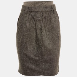 Brunello Cucinelli: Коричневая юбка 