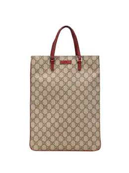 Gucci Pre-Owned: Коричневая сумка-шоппер 