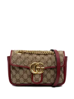 Gucci Pre-Owned: Коричневая сумка через плечо 