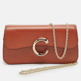 Cartier: Коричневая сумка  Panthère