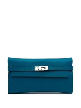 Hermès Pre-Owned: Голубой кошелёк 