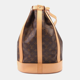 Louis Vuitton: Коричневая сумка 