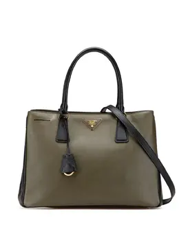 Prada Pre-Owned: Двухцветная сумка 
