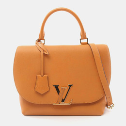 Louis Vuitton: Оранжевая сумка через плечо 