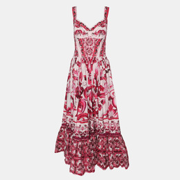 Dolce & Gabbana: Розовое платье  Majolica
