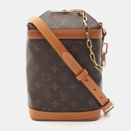 Louis Vuitton: Коричневая сумка 