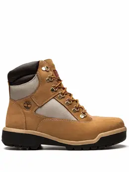 Timberland: Коричневые ботинки 