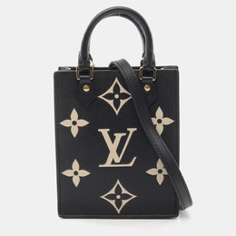 Louis Vuitton: Чёрная сумка через плечо 