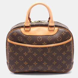Louis Vuitton: Коричневая сумка 