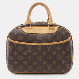 Louis Vuitton: Коричневая сумка 