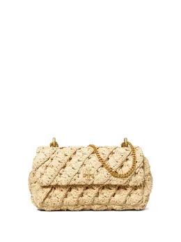 Tory Burch: Бежевая сумка  Kira