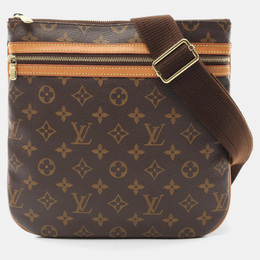 Louis Vuitton: Коричневая сумка  Pochette