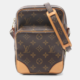 Louis Vuitton: Коричневая сумка 