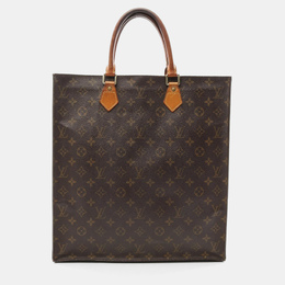 Louis Vuitton: Коричневая сумка-шоппер 