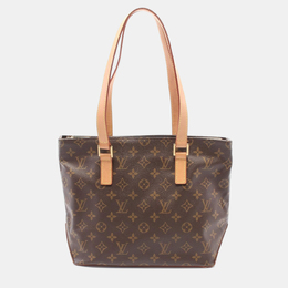 Louis Vuitton: Коричневая сумка 