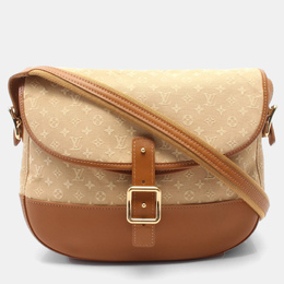Louis Vuitton: Бежевая сумка 