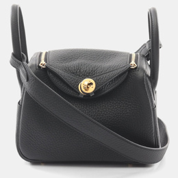 Hermes: Чёрная сумка через плечо 