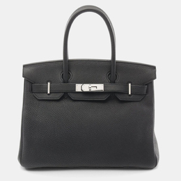 Hermes: Чёрная сумка  Birkin 30