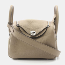 Hermes: Бежевая сумка через плечо 