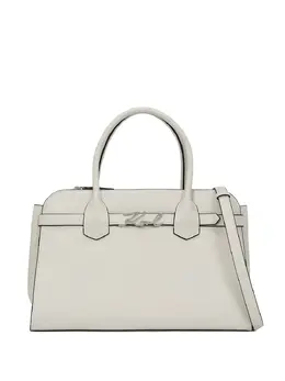 Karl Lagerfeld: Светлая сумка-шоппер  Signature