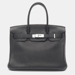 Hermes: Чёрная сумка  Birkin 30