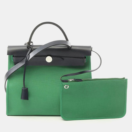 Hermes: Зелёная сумка 