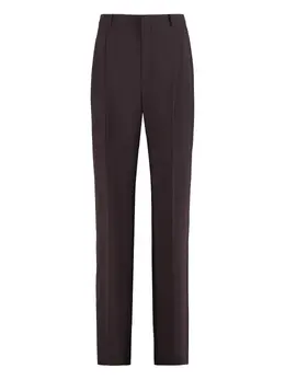 Saint Laurent: Шёлковые брюки 