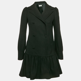 RED Valentino: Чёрное пальто 