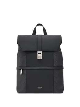 Ferragamo: Чёрный рюкзак 
