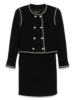 CHANEL Pre-Owned: Чёрный костюм 
